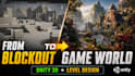 create 3d game environment and level design in unity 3d