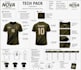 design professional sportswear tech pack for custom uniforms
