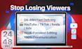 do highly engaging youtube video editing for your channel
