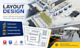 design factory layout, machine layout, manufacturing floor plan and production