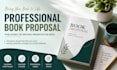 design a professional book proposal, publishing or writing presentation deck
