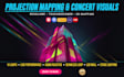 do resolume 3d mapping vj loops projection mapping concert visuals touchdesigner