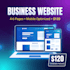build a professional business website