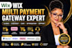 do wix klarna multi payment gateway shopping cart checkout optimization support