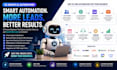 build ai agents for lead generation, CRM, automation and appointment booking