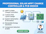 design solar charge controller pcb, mppt and renewable energy system