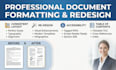 format, and redesign your microsoft word document