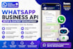 do whatsapp business API setup and build whatsapp chatbots