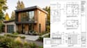 design adu permit plans garage conversion and architecture drawings