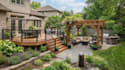 create a backyard design, patio design, deck plan, or pergola layout