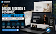 design, redesign customize showit template photographers update showit designer