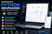 build a python web application