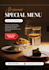 design professional restaurant manus flyers and invitations
