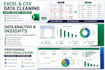 clean and analyze your excel or CSV data