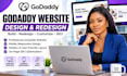 design godaddy website redesign godaddy website godaddy website development