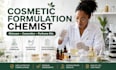 develop cosmetic skincare and perfume oil formulations as a chemist