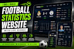 build a football statistics website with live scores