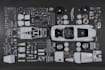 design custom scale replica car model, body kits with separated printable parts