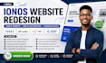 create ionos website redesign looka website n8n ai automation kadence blocks