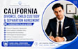 draft california divorce child custody and  separation agreement parenting plan