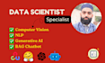 do machine learning, deep learning and data science projects