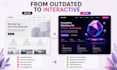 redesign your website into a modern interactive 3d experience