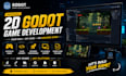 develop a custom 2d godot game with professional game development