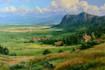 digital landscape oil painting