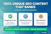 write SEO blog post that ranks on google