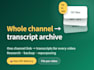 extract youtube transcripts and subtitle files