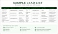 provide b2b lead generation and sales prospecting