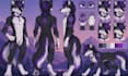 furry ref sheet furry reference sheet anthro ref sheet fursona ref sheet furry