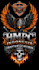design high quality stickers biker helmet logo