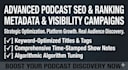 be your professional podcast optimization and SEO manager