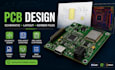 do pcb design, pcb layout, schematic and circuit design with geber files, kicad
