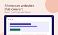 create your modern and interactive showcase website