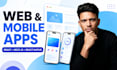 expert full stack developer, mobile app, web app developer react js react native