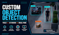 develop custom object detection, image recognition and computer vision models
