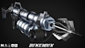 create a detailed 3d weapon model sci fi prop and game ready hard surfac