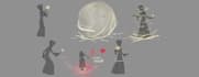 create 2d line art, hand drawing animation, 2d animation