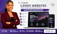 design a carrd website, landing page or redesign carrd website