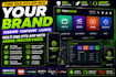 rebrand multi dns iptv app with admin panel for android TV