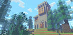 build a low poly map, studded map with custom terrain design for roblox game
