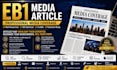 write an eb1 media article for professional media coverage