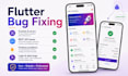 fix flutter app bugs, API and firebase issues