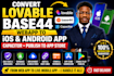 fix convert lovable webapp base44 to native IOS android app store capacitor
