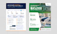 create a professional flyer design or epk media kit
