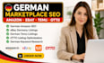 do german amazon SEO, germany ebay listing, german temu listing, otto listing