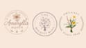 design whimsical hand drawn feminine logo