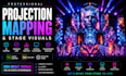 project mapping resolume vj loops 3d animation touchdesigner concert visuals